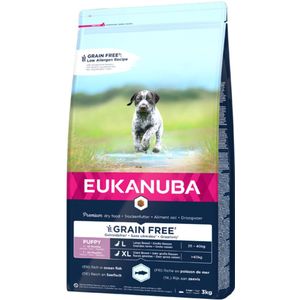 Eukanuba Dog Junior Large Graanvrij Vis 12 kg