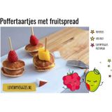 3x Love My Veggies Fruitspread Peer Framboos 245 gr