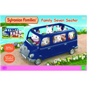 Sylvanian Families 5274 7-zits familiewagen- te combineren met 5045 caravan