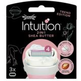 Wilkinson Intuition 2 in 1 Navulmesjes Shea Butter 3 stuks