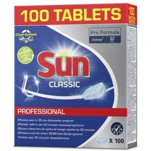 Sun Professional Vaatwastabletten Classic Pro Formula 100 stuks