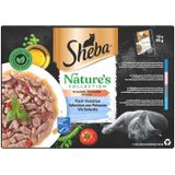 Sheba Natures Collection in Saus Vis Selectie 12 x 85 gr