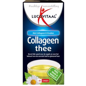 3x Lucovitaal Thee Collageen Beauty 20 stuks