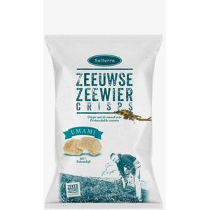 3x Salterra Zeeuws Zeewier Crisps 60 gr