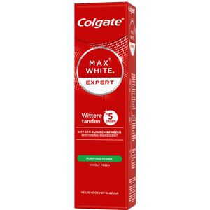 2+1 gratis: Colgate Tandpasta Max White Expert Purifying Power 75 ml