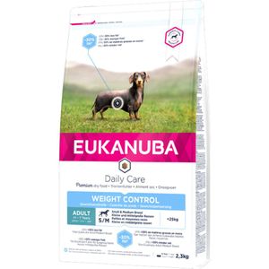 Eukanuba Daily Care Weight Control Small - Medium Kip 2,5 kg