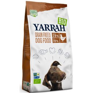 Yarrah Bio Hondenvoer Graanvrij Kip - Vis 10 kg