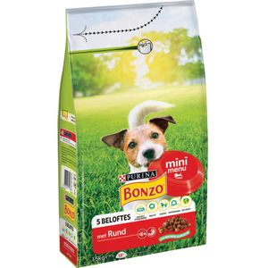 Bonzo Droogvoer Mini Menu Rund 1,5 kg