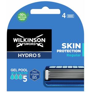 1+1 gratis: Wilkinson Hydro 5 Skin Protection Navulmesjes Regular 4 stuks