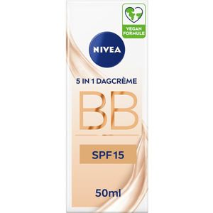 3x Nivea BB Cream Dagcrème SPF 15 Light 50 ml