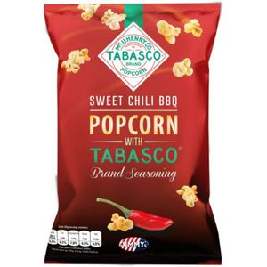 2x Jimmy's Popcorn Tabasco Sweet Chili BBQ 90 gr