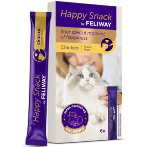 Feliway Happy Kattensnack 6 x 15 gr