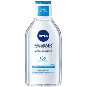 6x Nivea 3-in-1 Micellair Water Normale tot Gemengde Huid 400 ml