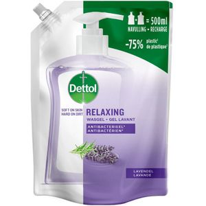 6x Dettol Refill Handzeep Relaxing Lavender 500 ml