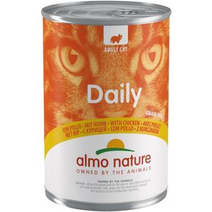 24x Almo Nature Dailymenu Kattenvoer Kip 400 gr