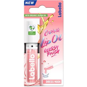 3x Labello Caring Lip Oil Dress Nude 5,5 ml