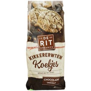 6x De Rit Kikkererwtkoek Choco Bio 150 gr