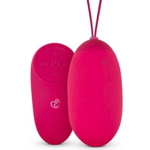 Easytoys XL Vibratie-Ei Roze met Afstandsbediening 1 set