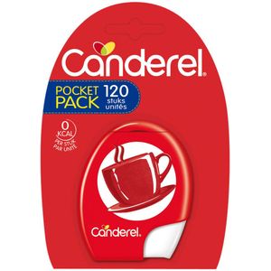 6x Canderel Rood Zoetjes 120 stuks