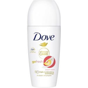 2+2 gratis: Dove Deodorant Roller Peach & White Blossom 50 ml