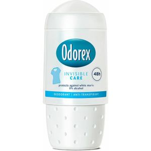 6x Odorex Deodorant Roller Invisible Care 50 ml