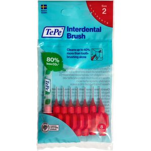 TePe Interdentale Ragers Original 0,5 mm Rood 8 stuks