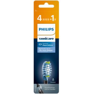 Philips Sonicare Opzetborstels Premium Plaque Defense Zwart 5 stuks