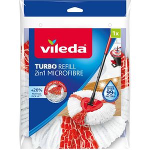 6x Vileda Turbo 2-in-1 Navulling