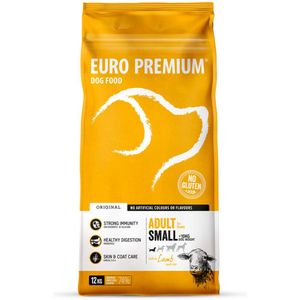Euro-Premium Adult Small Lam - Rijst 12 kg