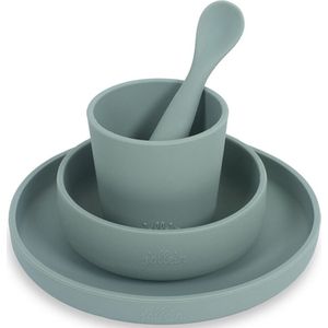 Jollein Dinerset Siliconen Ash Green