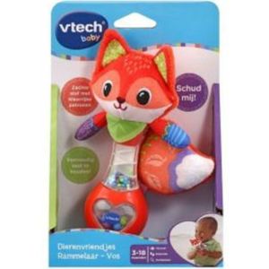 VTech Dierenvriendjes Rammelaar Vos - Baby Speelgoed - Educatief Baby Speelgoed - Bijting