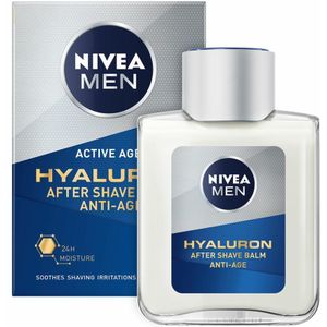 1+1 gratis: Nivea Men Anti-Age Hyaluronzuur After Shave Balm 100 ml