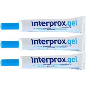 3x Interprox Ragergel 20 ml