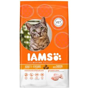 3x Iams Kat Adult Kip 3 kg