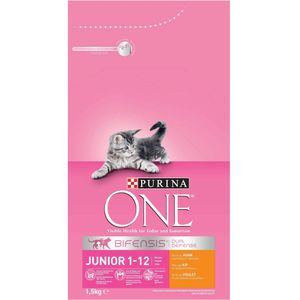 Purina One Junior Kip - Volkoren Granen 1,5 kg