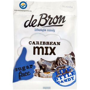 De bron Suikervrije Caribbean Toffeemix 90 gr