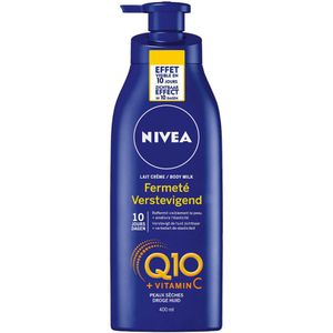 3x Nivea Q10 Bodymilk Pomp 400 ml