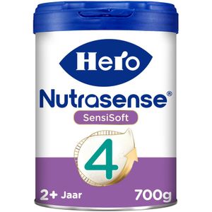 2x Hero Nutrasense SensiSoft 4 Peutermelk (vanaf 24 mnd) 700 gr