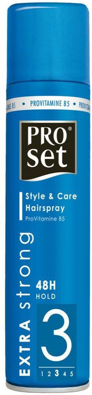 3x Proset Haarspray Extra Sterk 300 ml