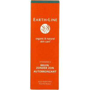 Earth-Line Bruin Zonder Zon Creme 100 ml