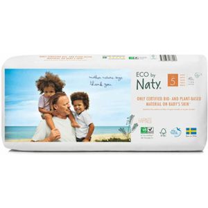 2x Naty Luiers Maat 5 Junior (11-25 kg) Economy 40 stuks