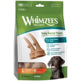 Whimzees Voordeelverpakking Occupy Antler L 6 stuks