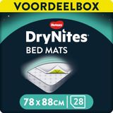 4x DryNites Bed Matrasbeschermers 7 stuks