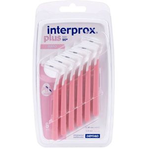 3x Interprox Plus Nano 1.9 mm Roze blister à 6 ragers