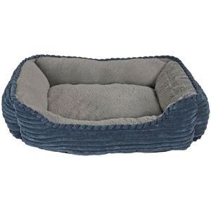 Boon Divan Corduroy Blauw - Grijs 50 x 40 cm