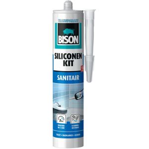 Bison Siliconenkit Sanitair Transparant 300 ml