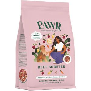 9x PAWR Plantaardig Hondenvoer Beef Booster 750 gr