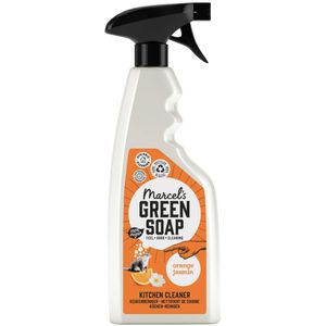 6x Marcel's Green Soap Keukenreiniger Sinaasappel & Jasmijn 500 ml