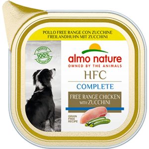 17x Almo Nature HFC Alu Hondenvoer Vrije Kip 85 gr