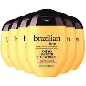 6x Treaclemoon Brazilian Love Handcrème 75 ml
